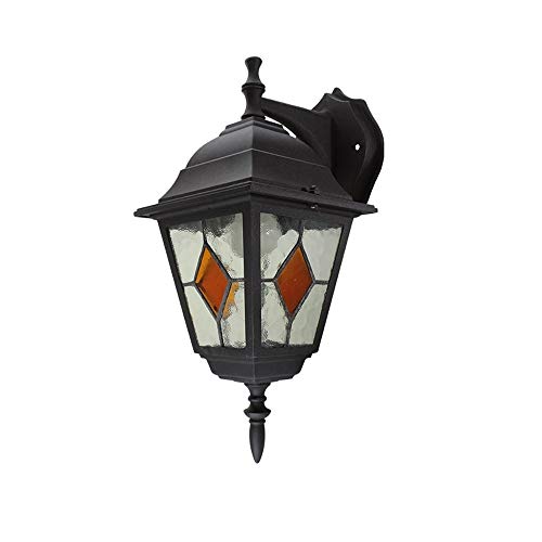 Lampe murale extérieure étanche E27 luminaire vintage pour décoration de façade