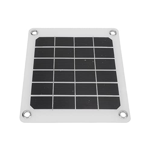 Aramox Kit de ventilador de painel solar, ventilador de exaustão de energia solar de 10 W 5 V à prov