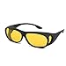 Mini black pointy v costume cosplay glasses