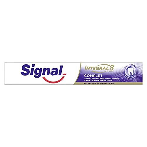 Dentifrice Signal Integral 8 Anti-Plaque et Anti-Tartre Émail Renforcé Tube 75ml
