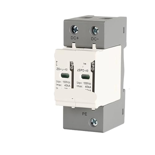 Protecteur de surtension 2P CC DC1500V haute performance de 40KA