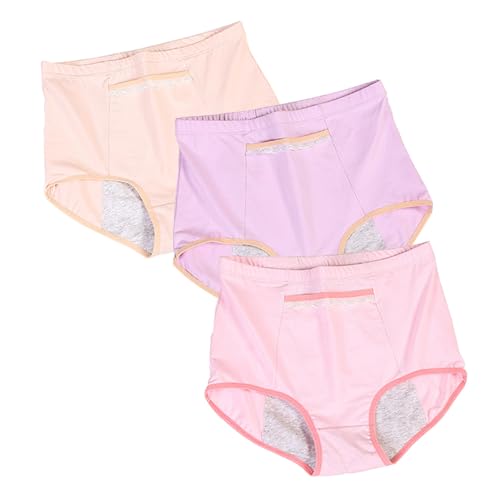 Culotte de sécurité femme lot de 3 slips extensibles grande taille LaseVe