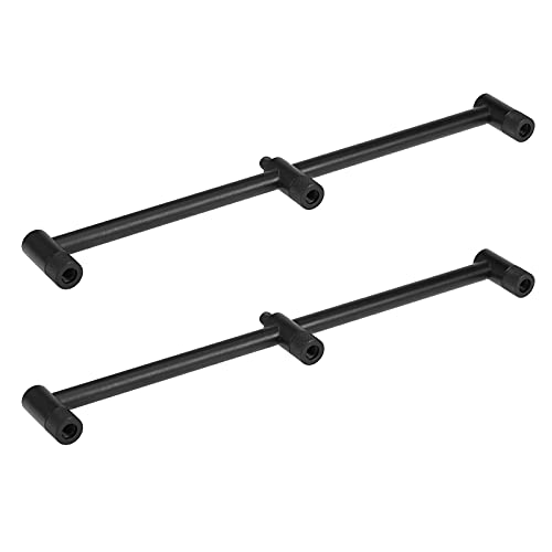 Alomejor Support de Canne à Pêche, Barres Buzz Légères, Repose-canne à Pêche, Pack de Repos D'alarme pour les Amateurs de (36 cm 2 pièces)