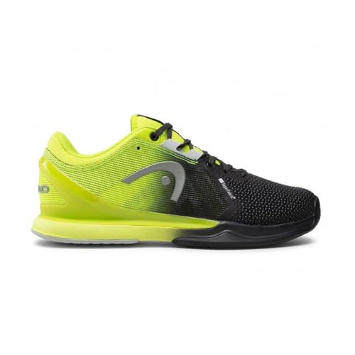 HEAD Men's Sprint Pro 3.0 SF Tennis Shoes (US, Black/Lime, Numeric_8)