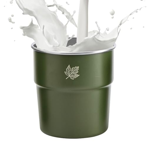 Tazze da pinta in acciaio inossidabile, bicchieri da bere in metallo | Tazze in acciaio inossidabile da 300 ml,Tazze in metallo, tazza da birra per tè freddo, latte, cocktail, caffè a casa