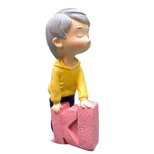 Image of AUGEN Polyresin Love Idol Statue Showpiece for Home Decor Decoration and Gifting (7532-C9, 15cm)