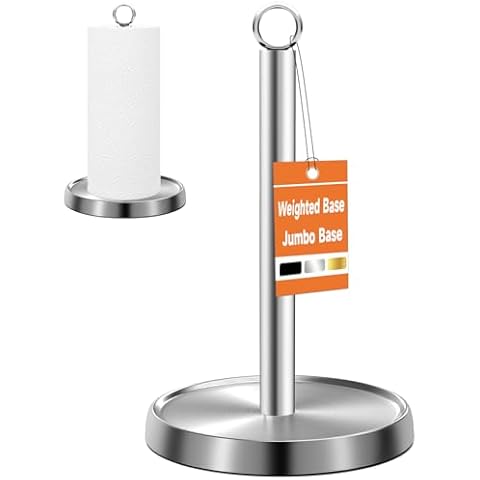 PAROTO Stainless Steel Paper Towel Holder Cover