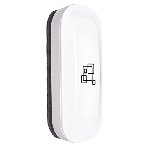 Image of maxtek Magnetic Dry Erase Eraser, Pure White, 1 Pack