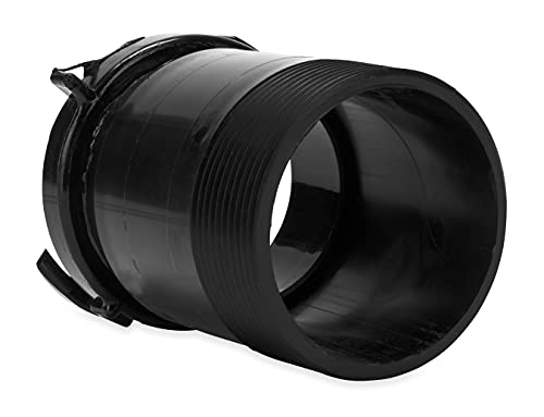 Camco 39422 3" Permanent Plumbing Adapter Sewer Fitting, Silver #TOP2