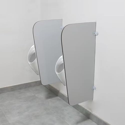 Partición de orinal para escuelas y baños infantiles con panel divisor de pared 2