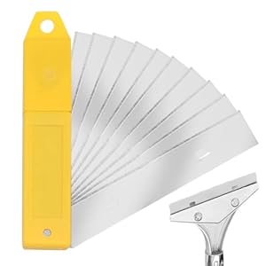 Porfoyo 60 Stück Schaber Klingen Set
