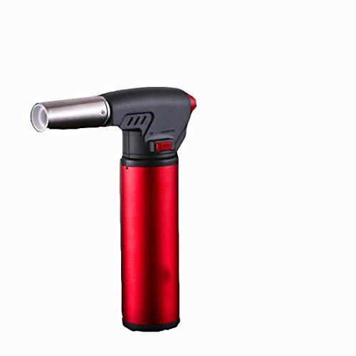 Torche de cuisine au butane avec flamme réglable pour soudure et barbecue