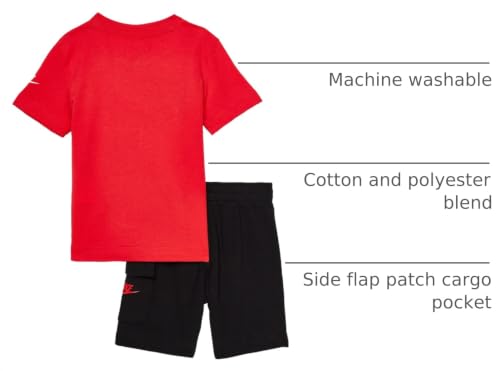 Image of Nike Baby Boy's Sportswear T-Shirt and Cargo Shorts Set (Toddler)