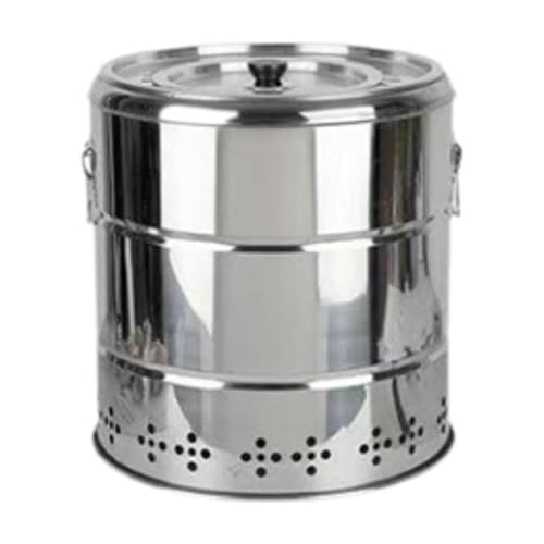 ＡＷＨＡＯ Four Multifonctionnel de Baril de Gril Suspendu de Barbecue, Gril de Charbon de Bois de Gril de Seau de Barbecue pour des fêtes de hayon de Plage de, s