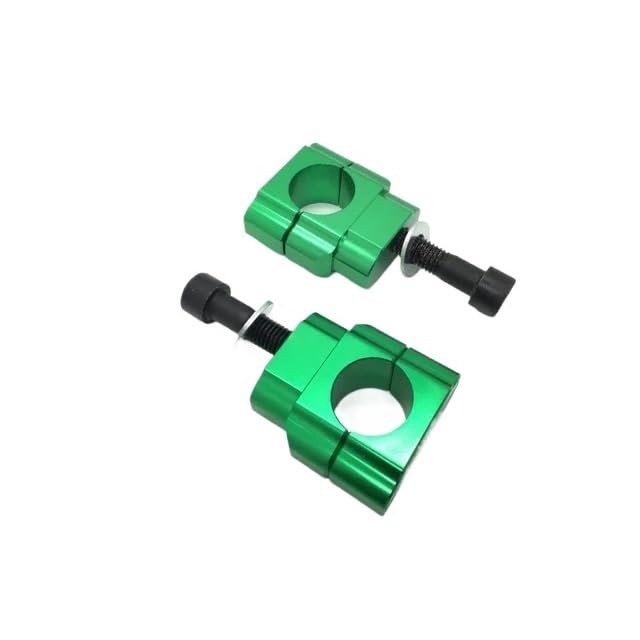 Supports de guidon moto vert pour un confort postural idéal lors de vos road-trips