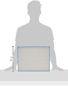Winix 115122 PlasmaWave Series Long Life Washable Filter Size 21 Carbon Pre-Filter 4, White