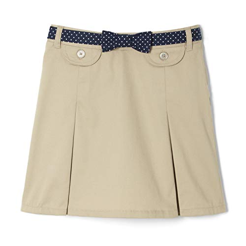 Falda pantalón que evita rozaduras para niña con cinturón elástico talla 5