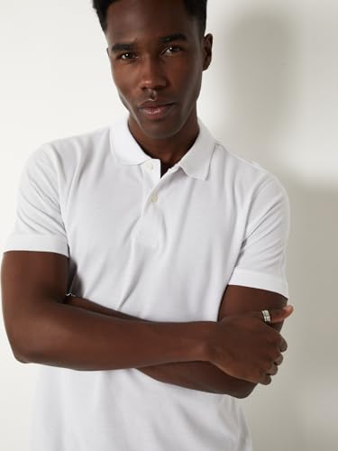 Image of Max Men's Polycotton Half Sleeves Regular Fit Solid Polo T-Shirt