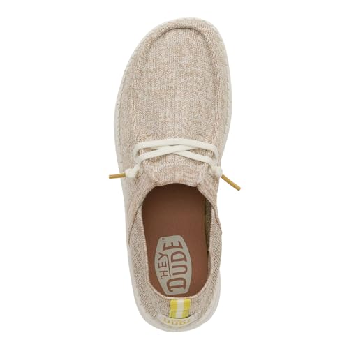 Image of HEYDUDE Women's Wendy Halo Knit | Women's Shoes | Women's Slip On Loafers | Comfortable & Light-Weight