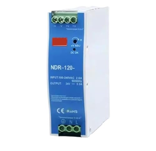 Alimentation NDR-120-12 sur rail pour sécuriser vos circuits 12V