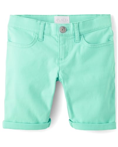 Image of The Children's Place Girls' Solid Skimmer Shorts