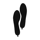 Accents Inserts - Ultra-Thin Shoe Inserts, Sweat & Odor Absorbent Insoles, Replaceable Barefoot Liners for Women’s Size 8-9, Midnight Black, 4 Pairs
