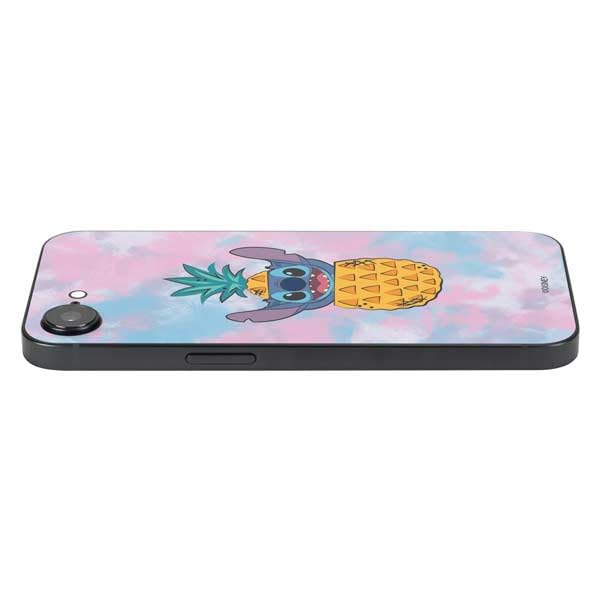 Skinit Decal Phone Skin Compatible with iPhone 16e - Officially Licensed Disney Lilo and Stitch Pineapple Stitch Design
