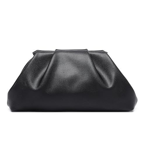 Soft PU Leather Clutch Purses for Women Formal Elegant Luxurious Evening Bag - Image 5
