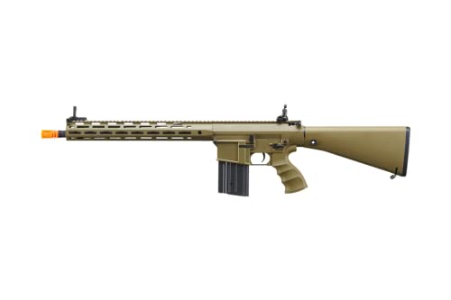 Golden Ball & Eagle SR-25K w/ URX4 MLOK M4 Airsoft AEG Full Stock - Tan