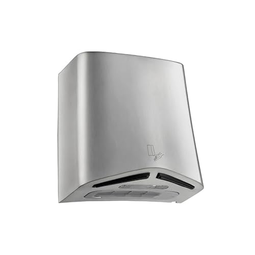 Secadores de manos de alta eficiencia energética con sensor automático en acero