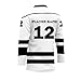 Sptontons Custom Hockey Jersey, Custom Hockey Jerseys for Men, Men Youth Personalized Stitched Or Printed Name&Number,Logo (White)