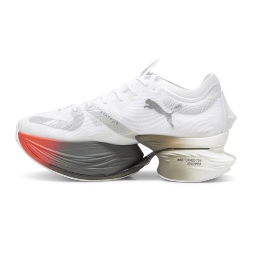 PUMA Mens Fastroid Running Sneakers Shoes - White - Size 8 M3