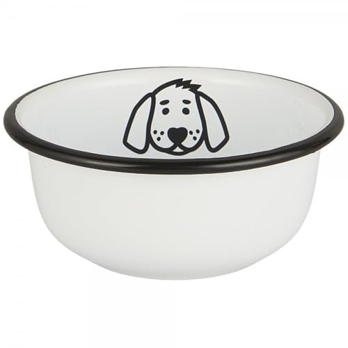 IB Laursen Fressnapf f/Hund Mini Emaille