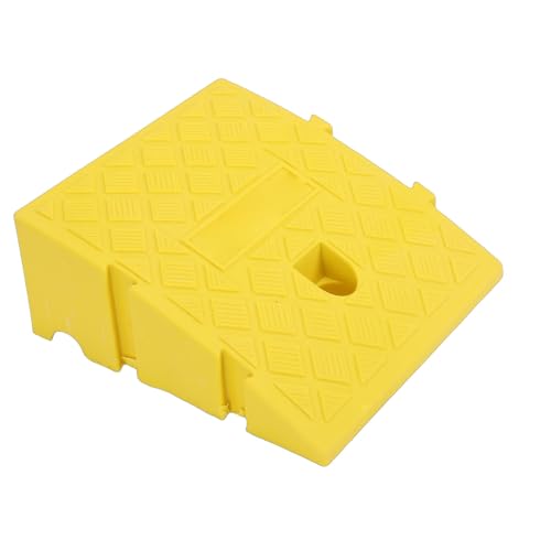 Rampa portátil para bordillo Tbest, altura 13 cm, alta resistencia para motocicletas, bicicletas y automóviles (Amarillo) miniatura 7