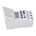 Real time Display Function, Programming in a Cycle of 24 Hours or 7 Days with Reset Button, Guide Rail Switch Timer, Suitable for All Power Equipment and Household appliances