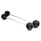 LLIDFONK Für X ADV XADV 750 XADV750 2019-2023 2024 2025 2026 Forza750 2025 NSS750 Zubehör Motorrad Hinterrad Vorderachse Gabel Schutz Sturzpads Fallschutz Dekorative Achsabdeckungen (Grau)