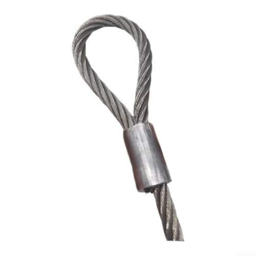 Câble métallique acier 14mm solution anti-rupture levage gym 1m