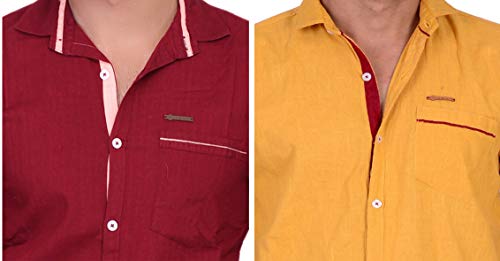 Image of La Milano Premium Plain Shirt for Men