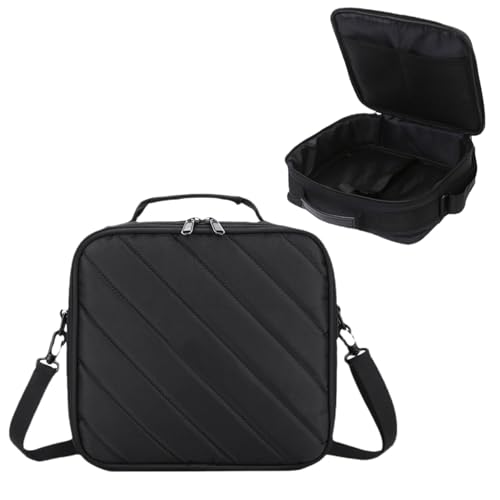 Image of JiangJiangBao Carry Bag for VOPLLS Thinnest 1.81" Smart Mini Projector & Accessories, Storage Bag for NexiGos Nova Mini Portable Laser Projector, with Adjustable Shoulder Strap