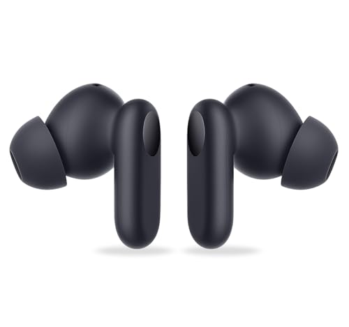 Image of Original Buds 2r for Oneplus Nord Wireless Earphones Equipped Mic 12.4mm Drivers Noise Reduction Long Battery 38Hr Deep Bass Fast Pair Clear Call Lightweight in-Ear Type C Charging (Black)