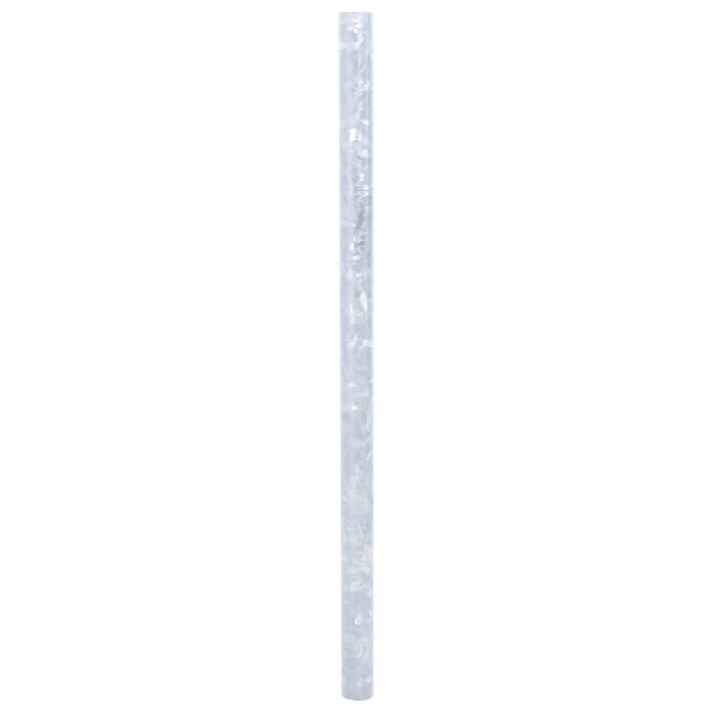 Dekor-Fensterfolie Frosted Blumen Muster 90x500cm PVC Fensterbehandlungen