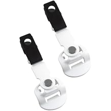 White Universal Clip for Vocera Communications Badge B3000. 230-01985 2 Pack