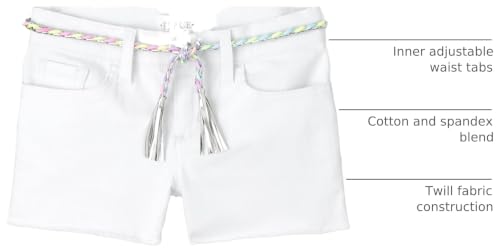 Image of The Children's Place Girls Denim Shortie Shorts
