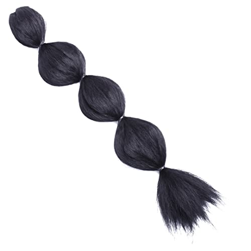 Afro Drawstring Ponytail Kinky Straight Bubble Wig African American Synthetic