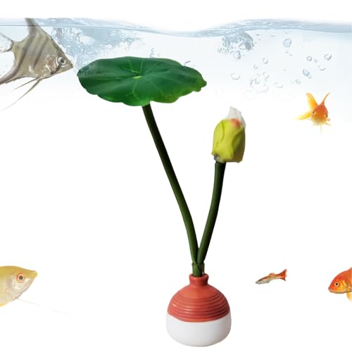 Hamaca para El Betta - Juguete De Hojas para La Decoración del Acuario,Pecera para Betta con Hábitat Natural | para el Hábitat Natural el Juego la Cría Descanso la Pecera y Las Decoraciones del