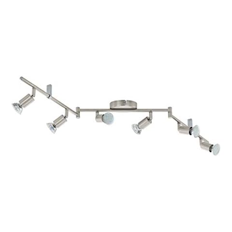 EGLO LED Deckenleuchte Buzz-LED, 6 flammige Deckenlampe Cover