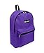 Everest Basic Backpack, Dark Purple, One Size