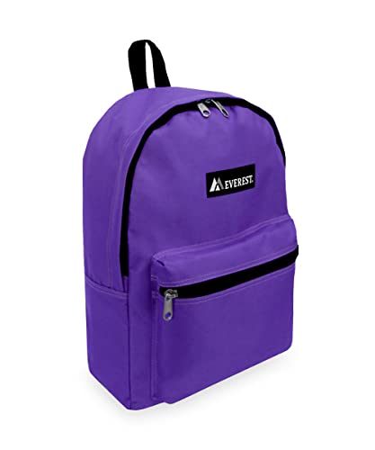 Mochila básica Everest, Roxo escuro, Tamanho Único