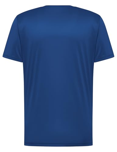 Jack Wolfskin Herren Tech M T-Shirt, Blue Orchid, L EU – Ansicht 5