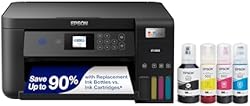 Epson EcoTank ET-2850 Wireless Color All-in-One Cartridge-Free Supertank Printer with Scan, Copy and Auto 2-Si